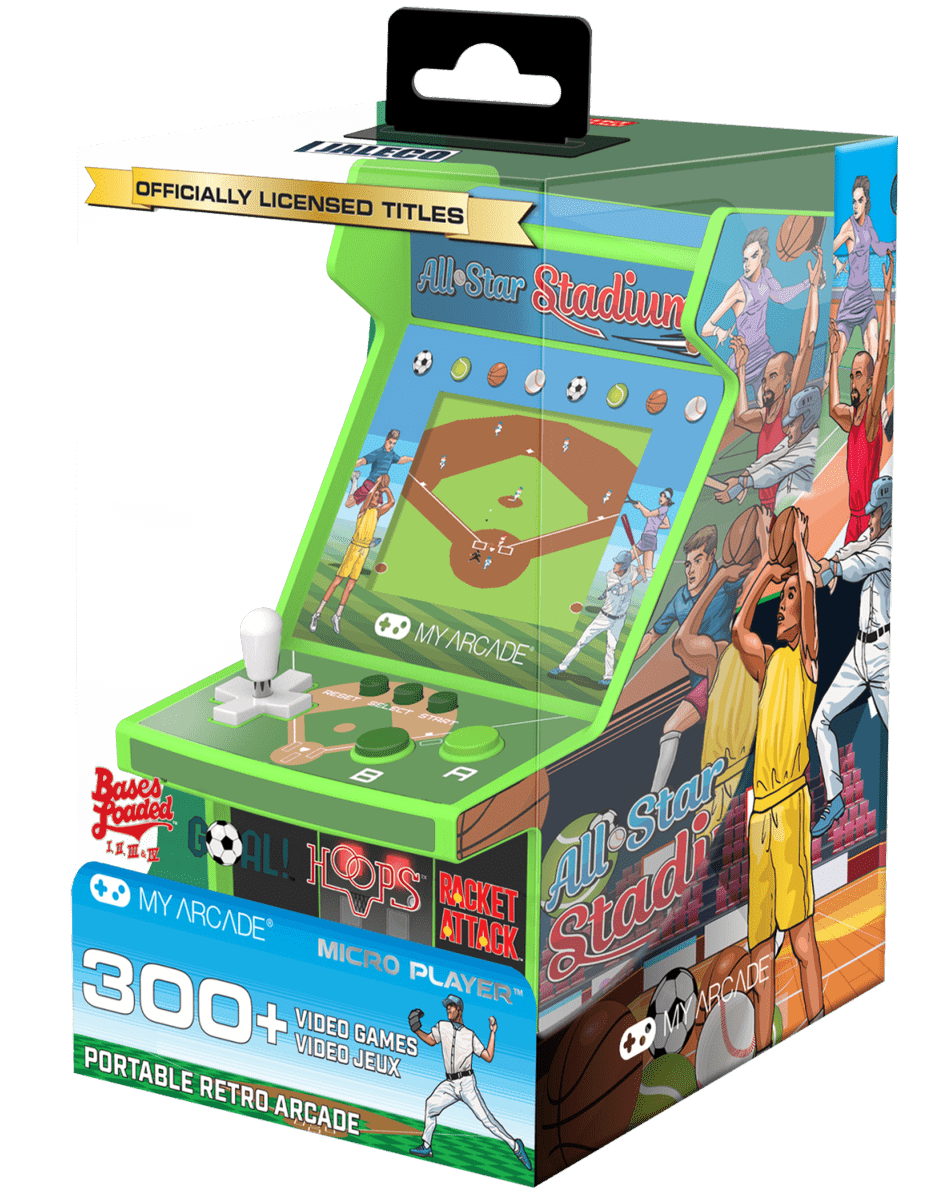 My Arcade - Micro Player All-Star Stadium (307 Games in 1)
