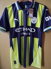 Manchester City 2024/25 Away Shirt Puma 775086 BNWT Small