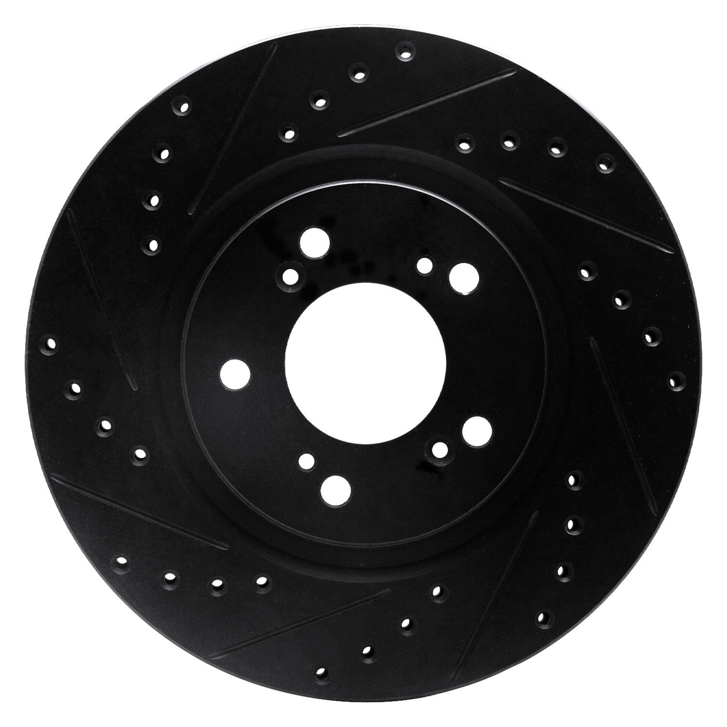 For Acura NSX 97-05 DFC Premium Drilled & Slotted Front Driver Side Brake Rotor