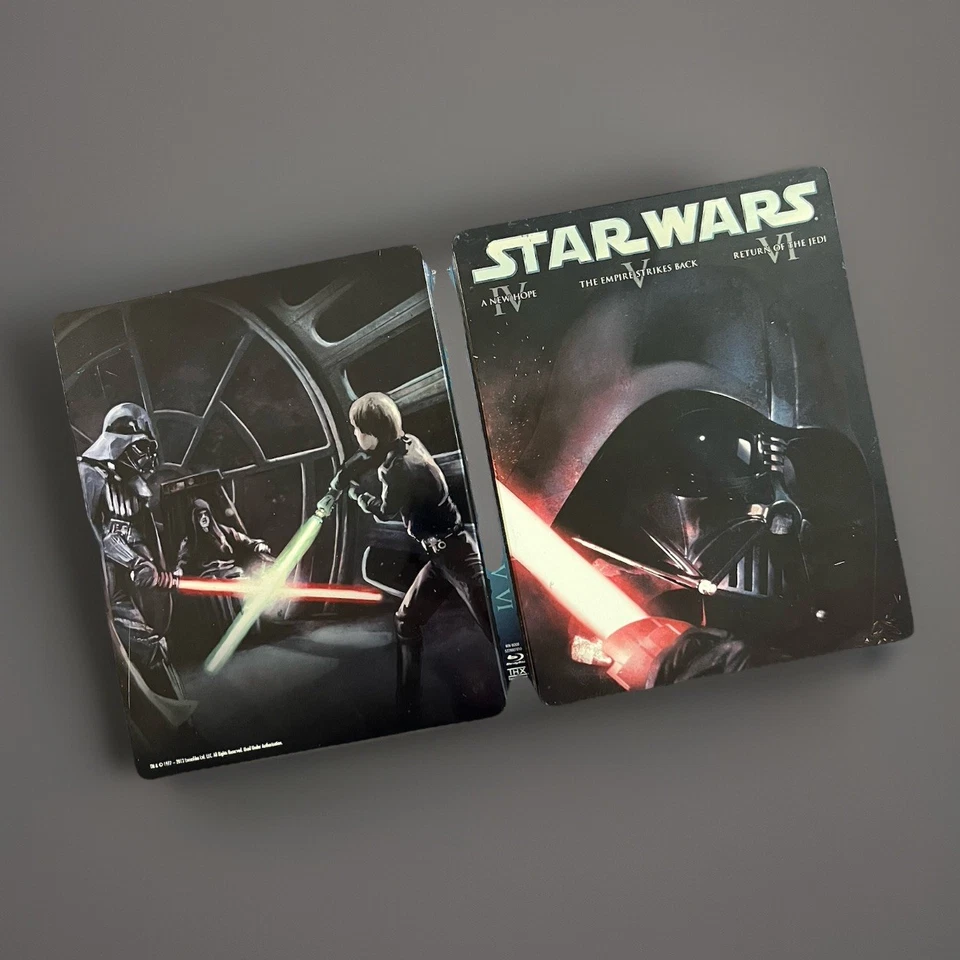 Star Wars: Original Trilogy - Episodes 4 5 6 in Darth Vader Steelbook Case - Image 3 of 4
