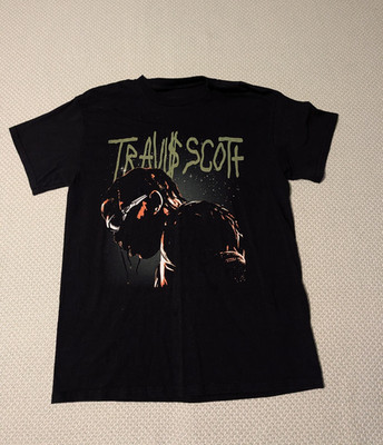 Travis Scott Game Changers Utopia Tour Hip-Hop T-Shirt Size M Rare Rap Tee