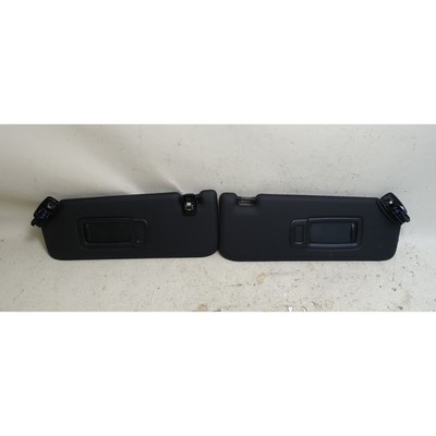 BMW G01 X3 G02 X4 Sun Visor Pair Black Vinyl 2018-2023 OEM