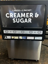 Creamer And Sugar Powder Dispenser 5 Push Button