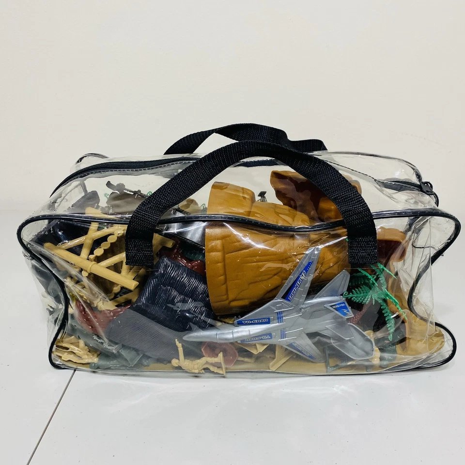 True Heroes Sentinel 1 Mega Bolsa del Ejército Juguetes Militares R EE. UU. 2015 Tanques Aviones Soldados Foto 2 de 4