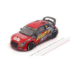 2020 AUDI S1 WRX N.4 3rd RACE 6 LATVIA ROBIN LARSSON 1:43 Spark Model Auto Rally