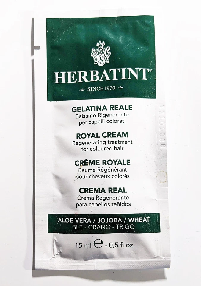 Herbatint Royal Cream Tratamiento Regenerador Paquetes 50 Aniversario - CANTIDAD de 9 Foto 4 de 4
