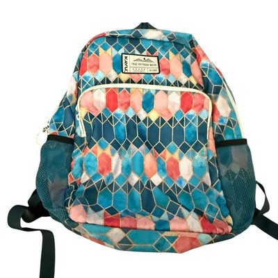 Kavu Outdoor Stained Glass School Backpack Travel Outdoors Hiking