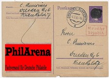 Dresden-Blabewitz 3.7.45 nach Dresden, Geb&uuml;hr bezahlt