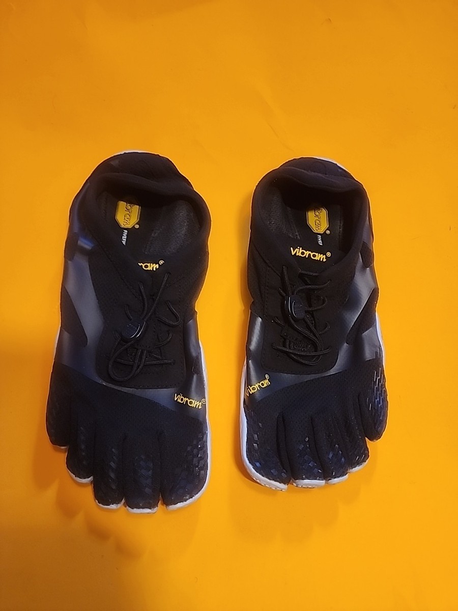 NEW NO BOX EU 36 Vibram FiveFingers 14M0701 Size 6.5 - 7 KSO EVO Training Shoes KSO EVO Black / White | Woman | Vibram main image 3