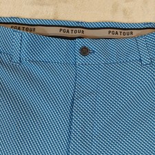 PGA TOUR Mens 8" Mid Rise Moisture Wicking Golf Short Size 36, 40, 42