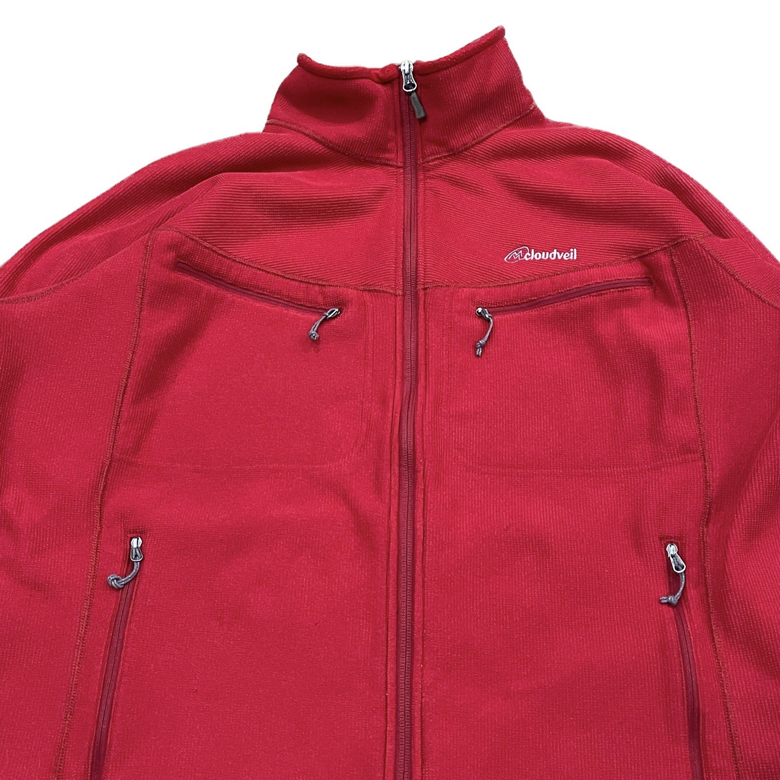 Cloudveil Red Performance Jacket Full Zip multipl… - image 2