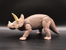 Playskool Definitely Dinosaurs TRICERATOPS 12" Articulated Dino VTG 1987