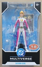 McFarlane Toys DC Multiverse Saturn Girl Hi-Grade MINT Rare Platinum CHASE
