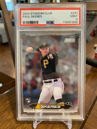 Paul Skenes RC PSA 9 2024 Topps Stadium Club #237 Pittsburgh Pirates