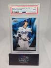 2025 Topps Chrome Black Shohei Ohtani Blue Lava /150 PSA9