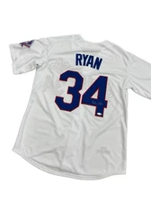 Rangers Jersey 1993 Nolan Ryan Hand Signed Autographed Beckett Authentication