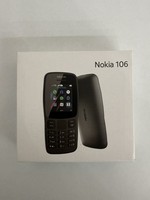 Nokia 106 Mobile Phone Dual SIM, Black