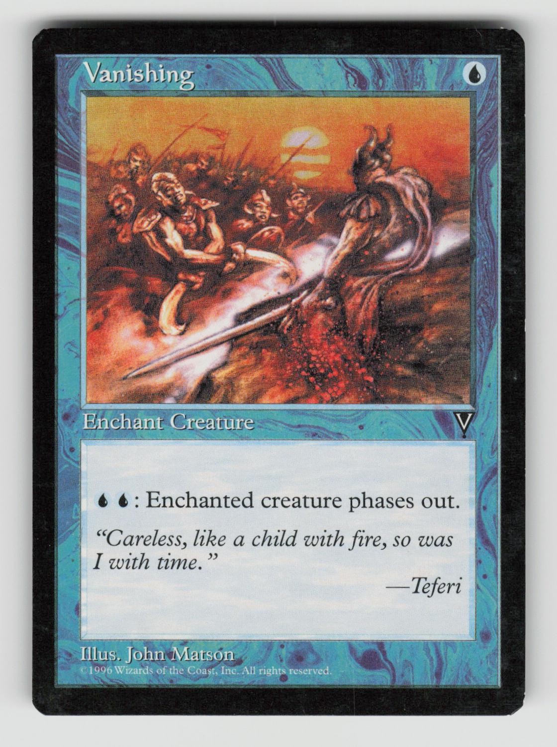 Vanishing Common Visions Magic: The Gathering Near Mint