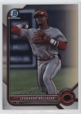 2022 Bowman Draft Chrome Refractor Leonardo Balcazar #BDC-91 2r7