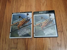 Mission Impossible Final Reckoning 4k + Blu Ray + digital code with slipcover