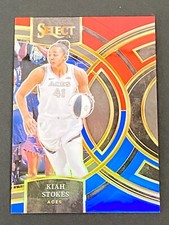 Kiah Stokes 2024 Panini Select WNBA Premier Red / Blue Prizm #179 #ed 80/399