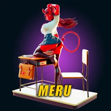 Sexy Meru Succubus Miniature Garage Kit