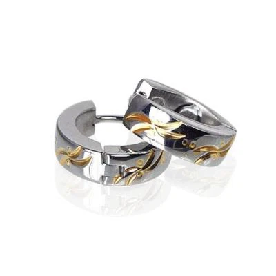 Maiju Power Energy Creolen bicolor MAGNETIX Style Magnetschmuck - 4you # 2028 bi