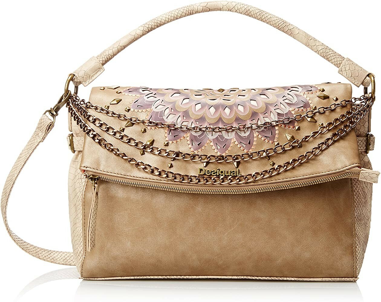 DESIGUAL~ BOLSO NEW LIBERTY CADENA - BAG -SAC - NEW