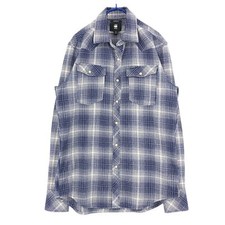 G-STAR RAW Men's Slim Fit Casual Long Sleeve Shirt Size M