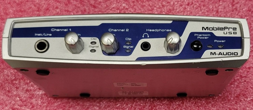 M-Audio MobilePre USB Audio Interface tested Working #AA - Image 2 of 4