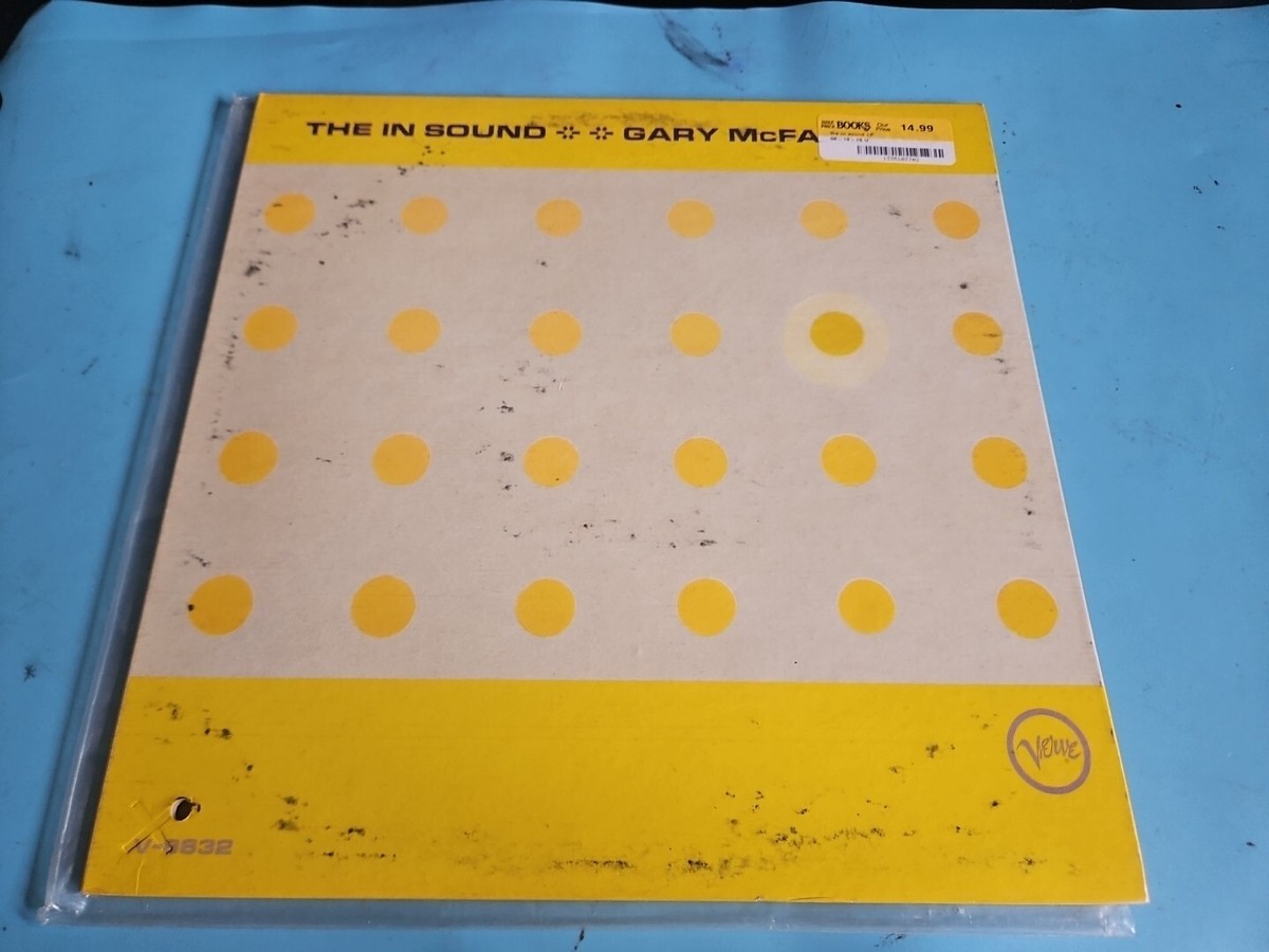 Gary McFarland ‎– The In Sound 1965 VG+ LP Jazz Album Verve Records V-8632  MONO
