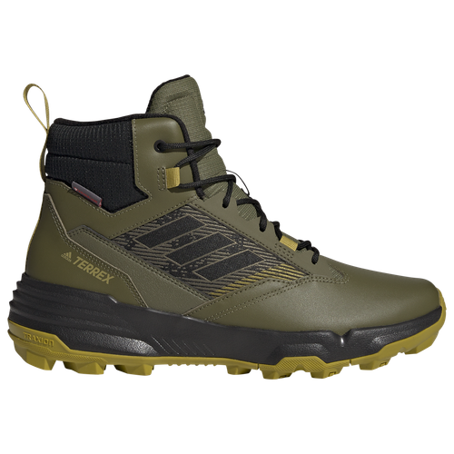 adidas Unity Leather Mid COLD.RDY Hiking Boots Olive Black GZ3936 Men