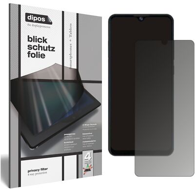 Blickschutzfolie für ZTE Blade A51 lite matt Schutzfolie Folie Display Schutz