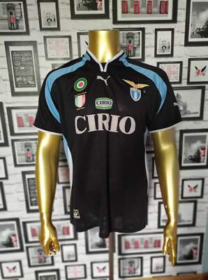 S.S.ラツィオ1999-2000シーズンアウェイユニフォーム SS LAZIO ITALY 1999/2000 AWAY CIRIO FOOTBALL SHIRT JERSEY PUMA