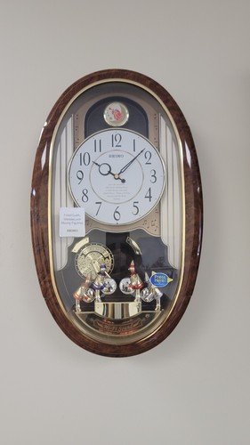 Seiko Melodies In Motion Wall Clock QXM127BRH