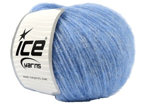 Kid Mohair Alpaca Color Blue Green 78045 Ice Yarns 50gr 295y