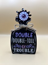Halloween Potion Bottle Shaped Wooden Table Decor