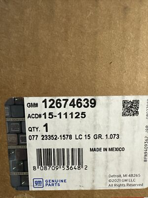 OEM GM 12674639 OLD NUMBER 19474058 NEW NUMBER WATER PUMP OUTLET  