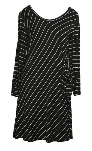 Comfy USA Dress Long Sleeve A Line Pockets Black Size Large L | eBay Comfy USA Dress Long Sleeve A Line Pockets Black Size Large L | eBay