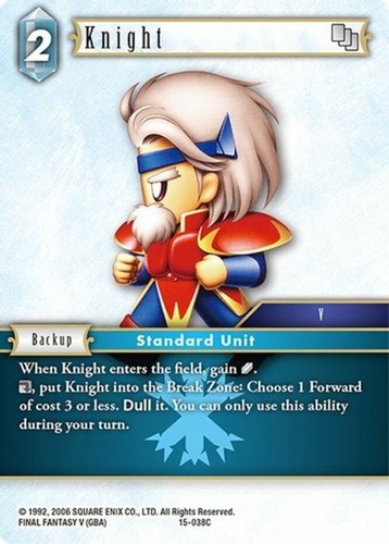FINAL FANTASY TCG FFTCG OPUS 15 XV CRYSTAL DOMINION COMPLETE NON