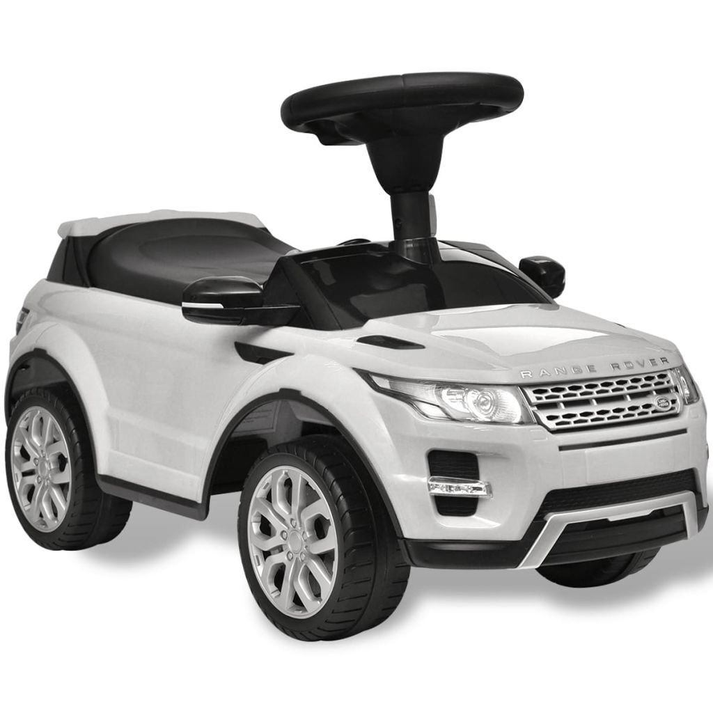 Voiture Land Rover 348 blanche le cadeau d'anniversaire idéal pour enfant