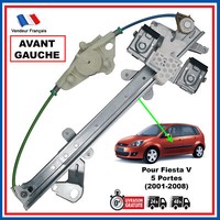 Mechanismus Fensterheber Vorne Links FüR Ford Fiesta V 5 TüRen 2S61-A23201-BS