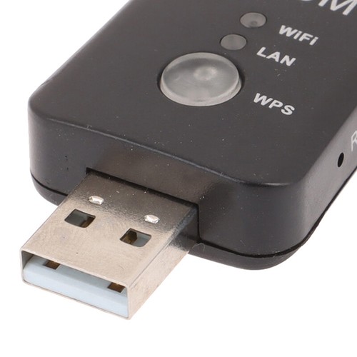 Smart TV To UWA-BR100 Wifi Wireless USB LAN Adapter Wifi RepeaterR VnS8AU.WG - Afbeelding 3 van 12