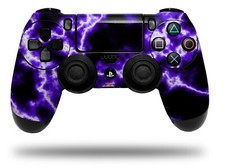 Skin for Playstation 4 Sony PS4 Controller Electrify Purple