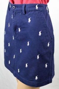 Polo Ralph Lauren Navy Blue White Pony 