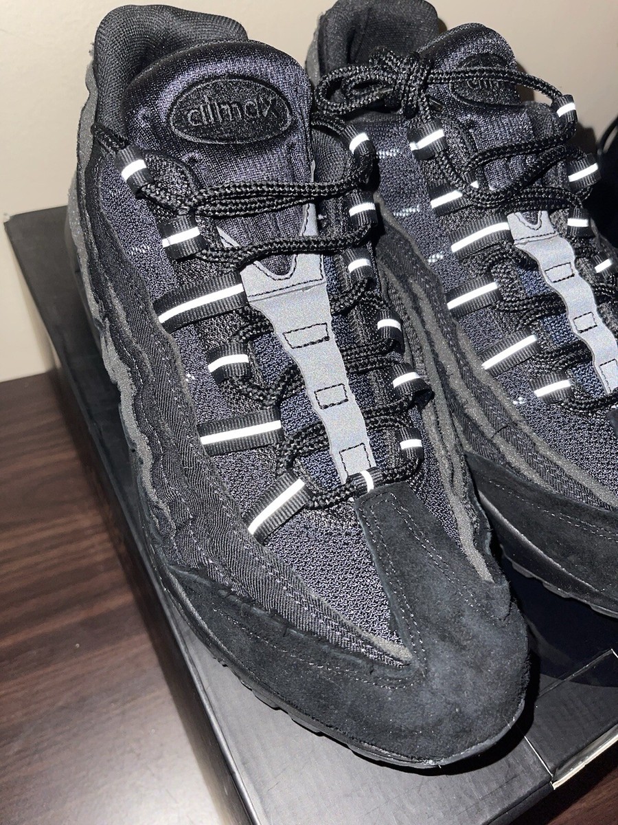 RARE Size 9 Nike Comme des Garçons x Air Max 95 Black New | eBay RARE Size 9 Nike Comme des Garçons x Air Max 95 Black New | eBay
