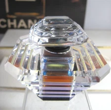 🎁90s Vintage 1/4 oz **PARFUM Pure Perfume Lancome Tresor Swarovski Crystal