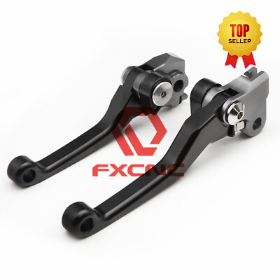 CNC Dirtbike Pivot Clutch Brake Lever For RMZ250 2005-2006 Motorcorss A Pair