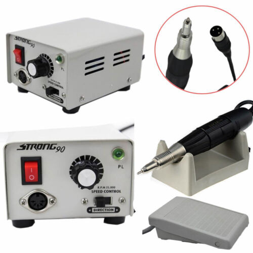 Micro Motore Dentale Micromotor Marathon + Manipolo Lucidatrice 35K Giri/min - Foto 2 di 8