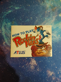 Rockin' Kats (Nintendo Entertainment System, 1991) NES Game/Manual/Box RARE